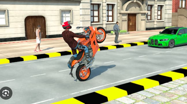 3D Street Wheelie Life - Immersive Stunt Ride preview